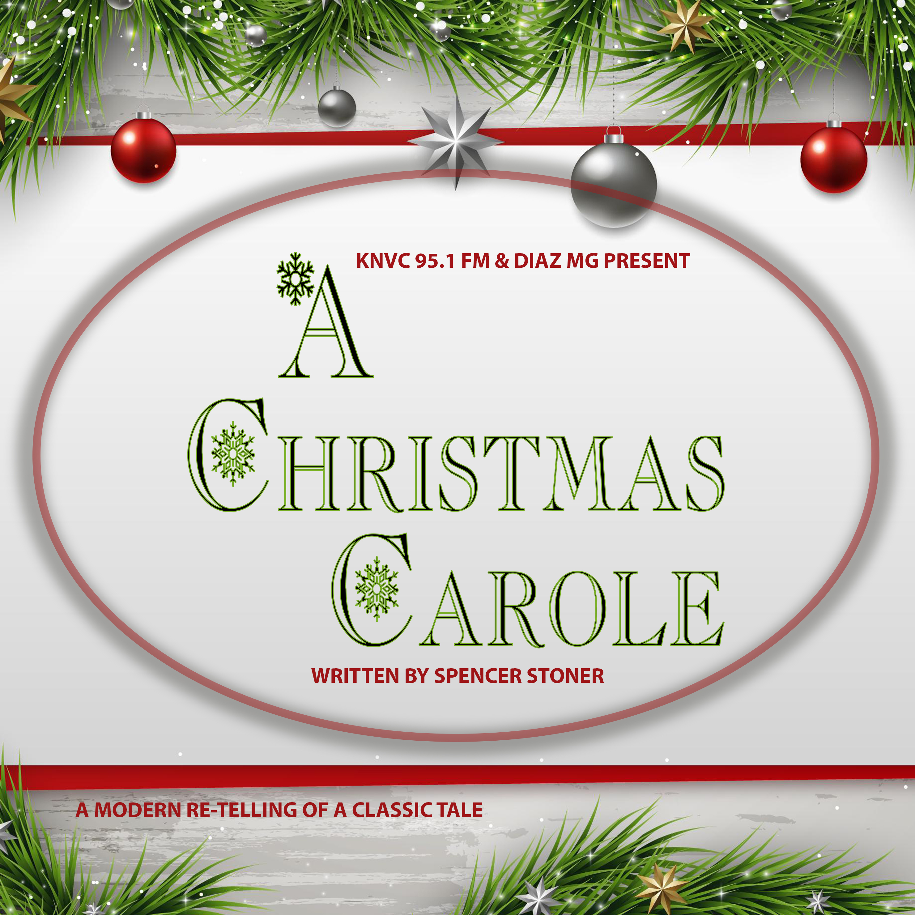 Christmas Carole Button